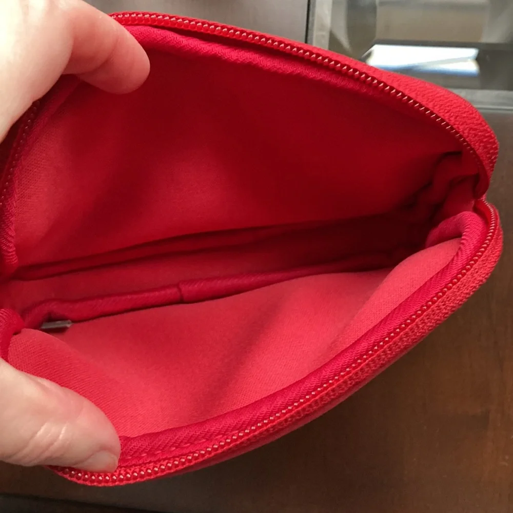 Excellent Used Condition! Ruby Red Rustic Cuff Wristlet/ Pouch! - Picture 13 of 13